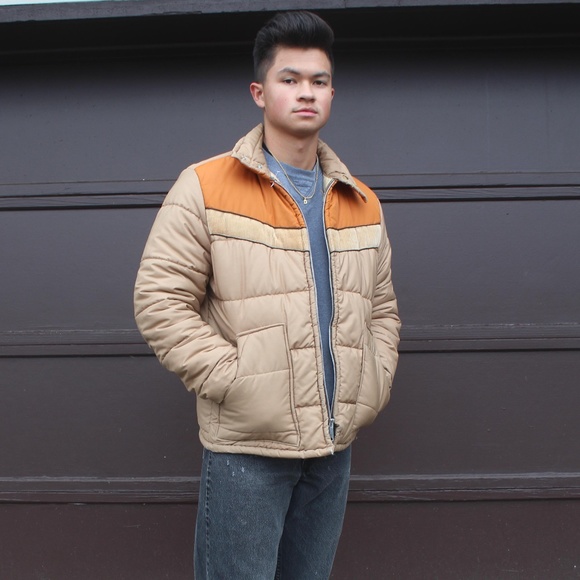Vintage Other - vtg 70s retro stranger things puffer ski jacket